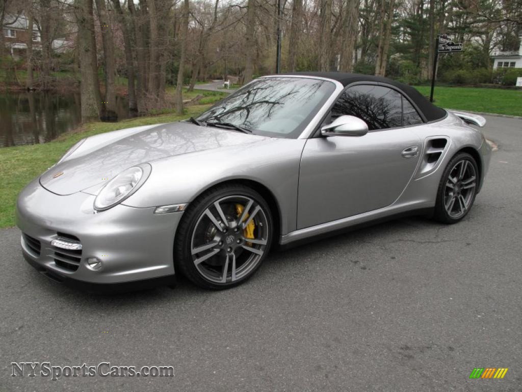 2011 Porsche 911 Turbo S Cabriolet in GT Silver Metallic - 773354 ...