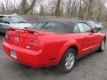 Ford Mustang V6 Premium Convertible Torch Red photo #2