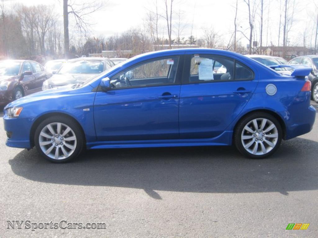 2009 Mitsubishi Lancer GTS in Octane Blue Pearl photo 11 002685