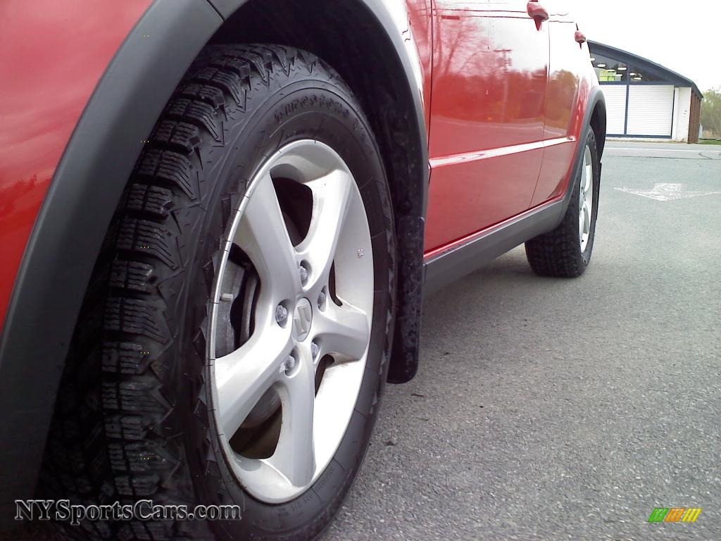 2008 SX4 Crossover Touring AWD - Vivid Red / Black photo #3