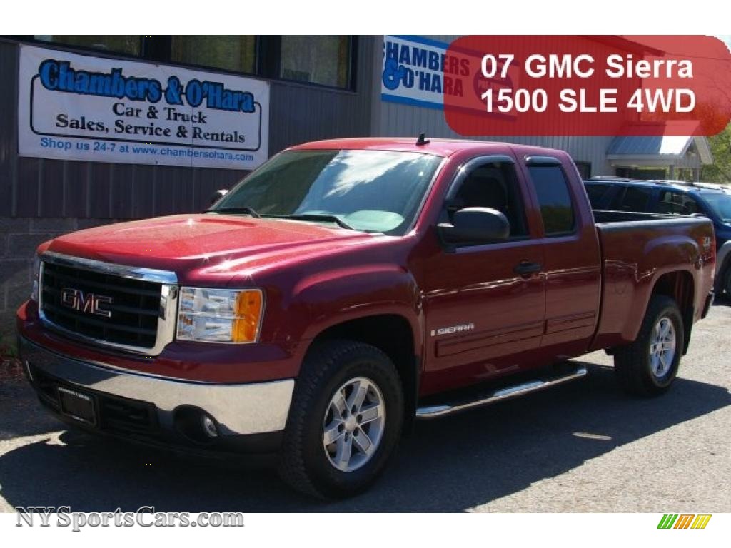 2007 Gmc sierra sle extended cab #3