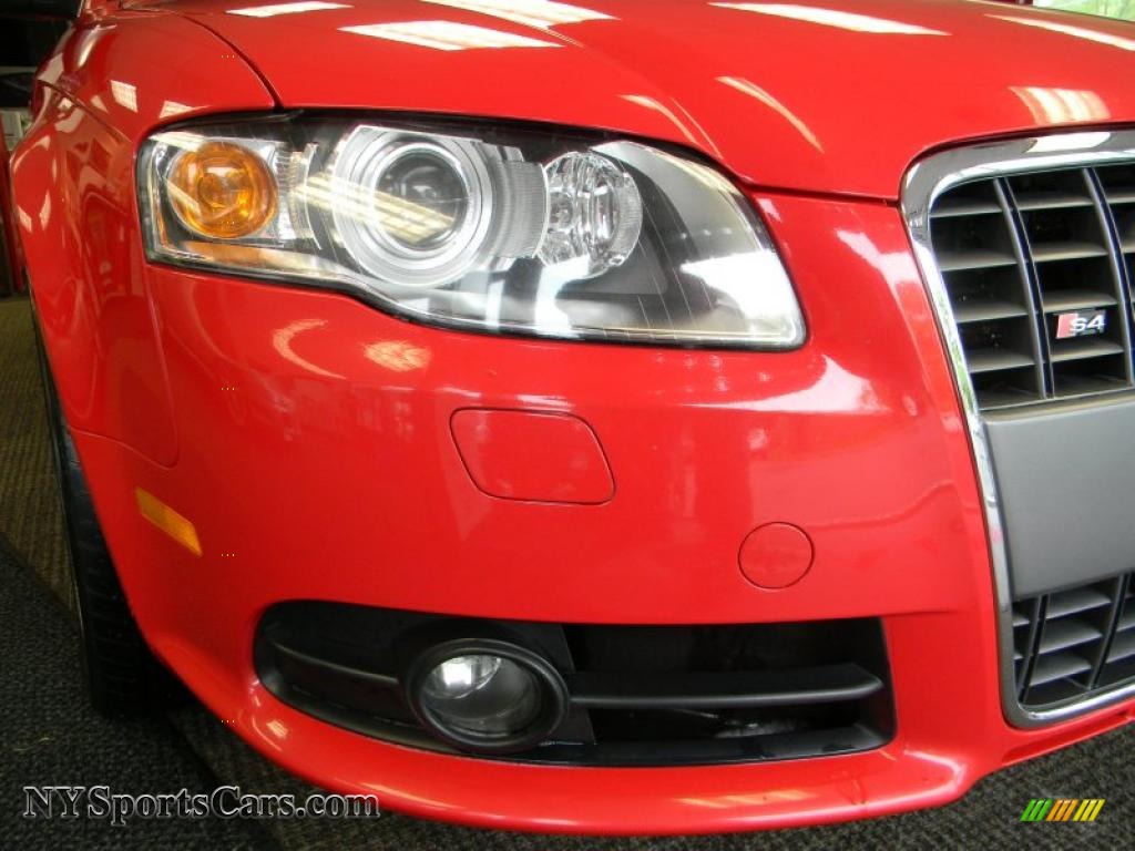 2007 S4 4.2 quattro Sedan - Brilliant Red / Ebony photo #15