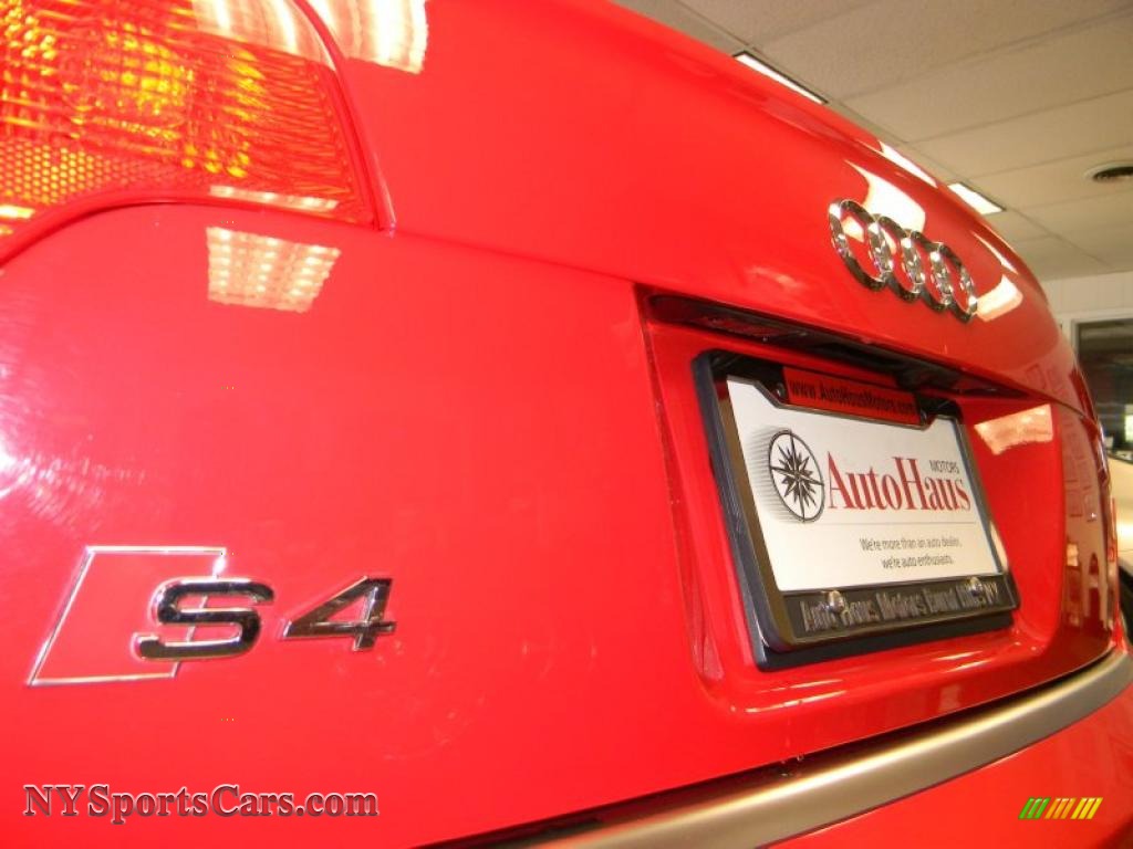 2007 S4 4.2 quattro Sedan - Brilliant Red / Ebony photo #28