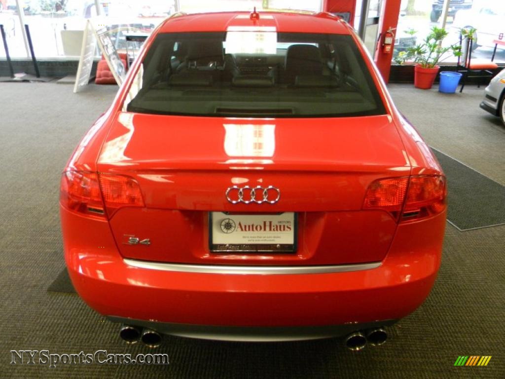 2007 S4 4.2 quattro Sedan - Brilliant Red / Ebony photo #29