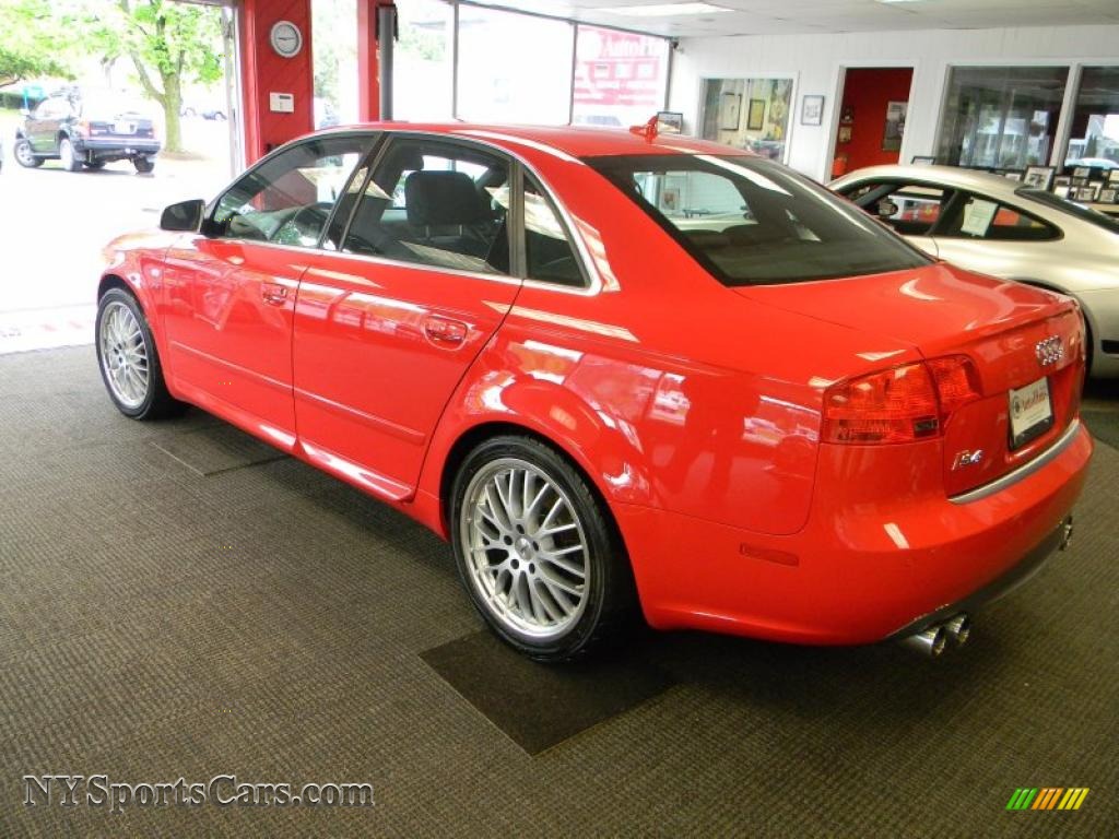 2007 S4 4.2 quattro Sedan - Brilliant Red / Ebony photo #33