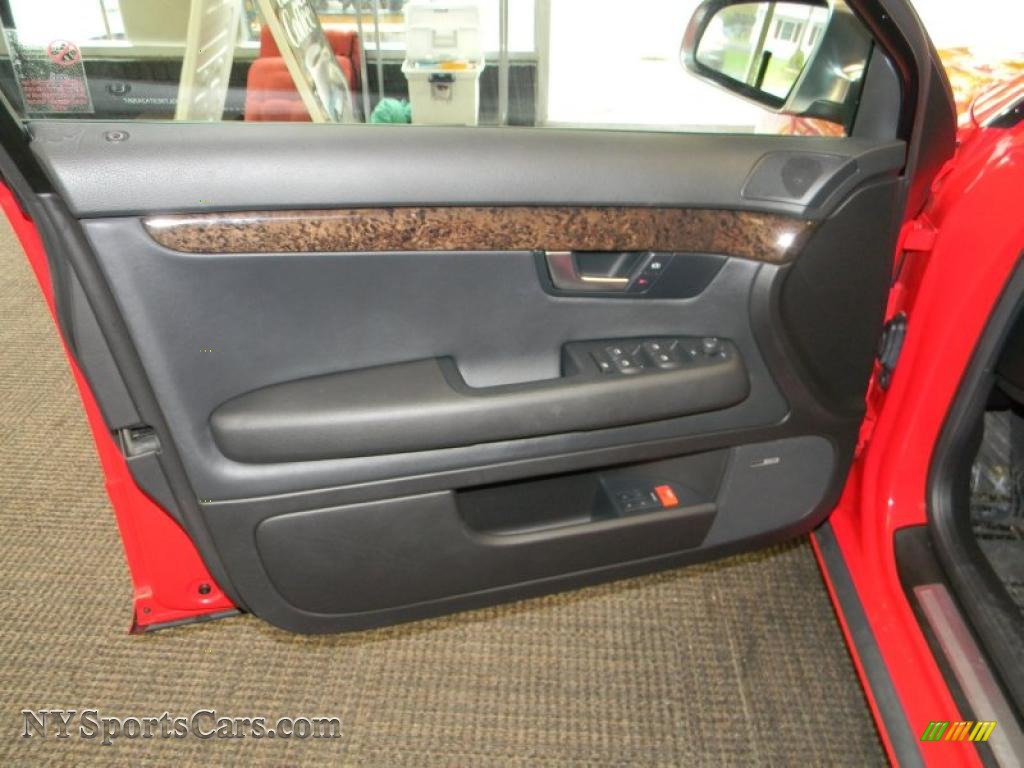 2007 S4 4.2 quattro Sedan - Brilliant Red / Ebony photo #38