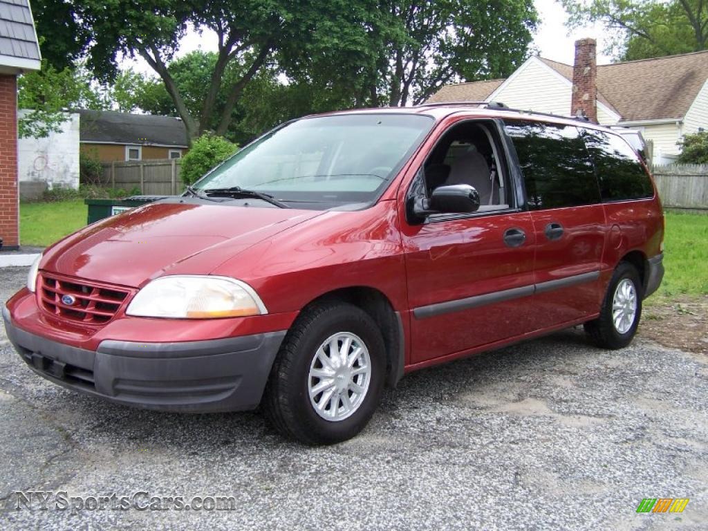 1999 Ford Windstar LX in Toreador Red Metallic - A88645 ...