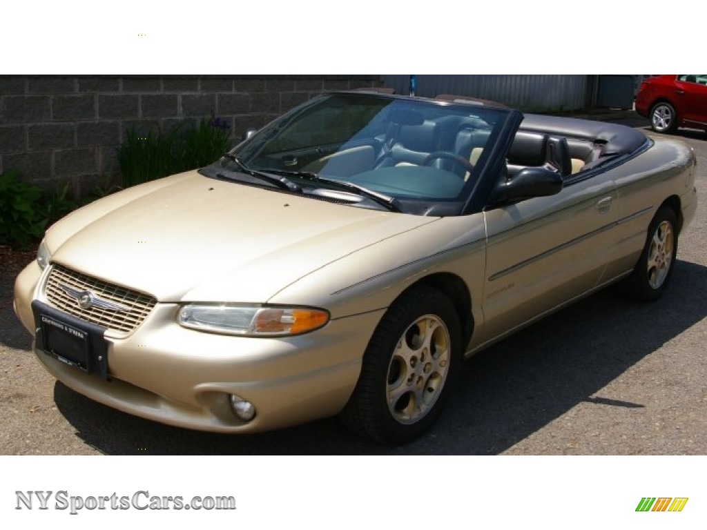 1998 Chrysler Sebring Jxi Convertible In Champagne Pearl Metallic 1998 Sebring Jxi Convertible Champagne Pearl Metallic Agate Black Light Camel Photo