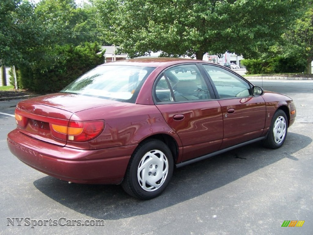 2001 S Series SL2 Sedan - Cranberry / Tan photo #6