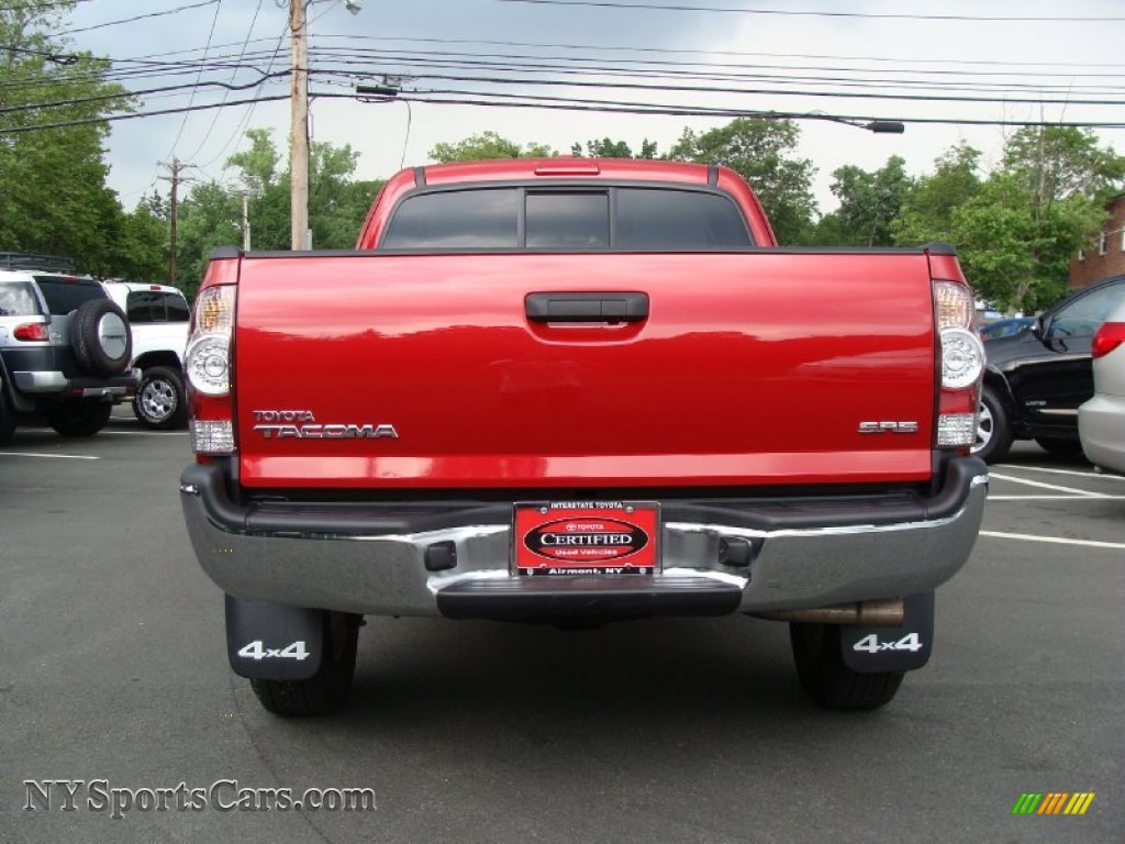 2010 Toyota Access Cab 4x4 in Barcelona Red Metallic photo 5
