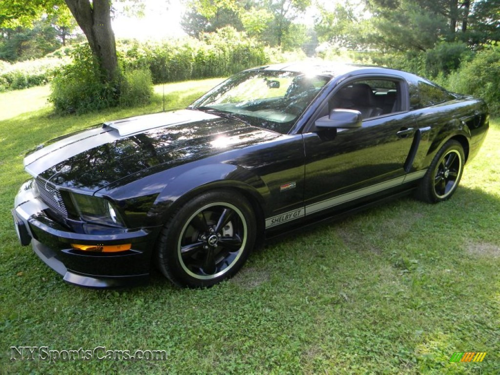 2007 Mustang GT Premium Coupe - Black / Dark Charcoal photo #23