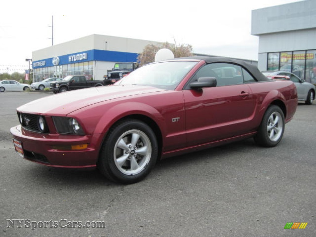 2006 Mustang GT Premium Convertible - Redfire Metallic / Dark Charcoal photo #1