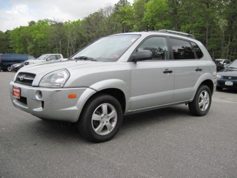 Platinum Metallic 2007 Hyundai Tucson GLS Platinum Metallic 2007 Hyundai Tucson GLS