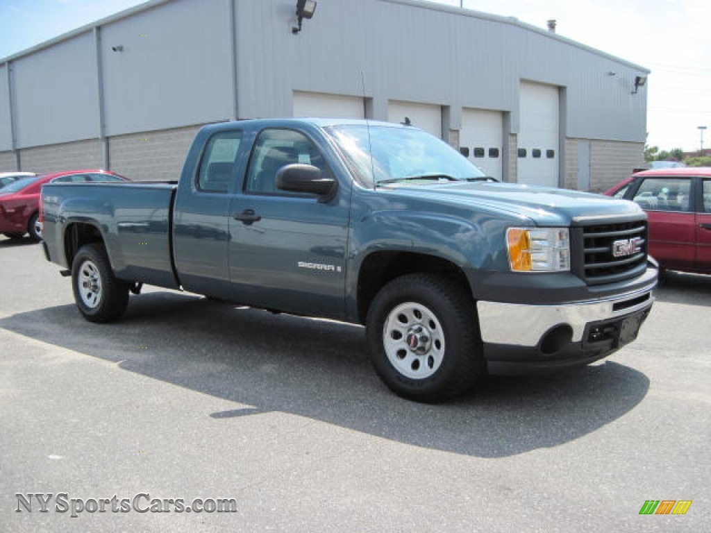 2009 Gmc Sierra 1500 Work Truck Extended Cab 4x4 In Stealth Gray 2009 Sierra 1500 Work Truck Extended Cab 4x4 Stealth Gray Metallic Dark Anium Photo