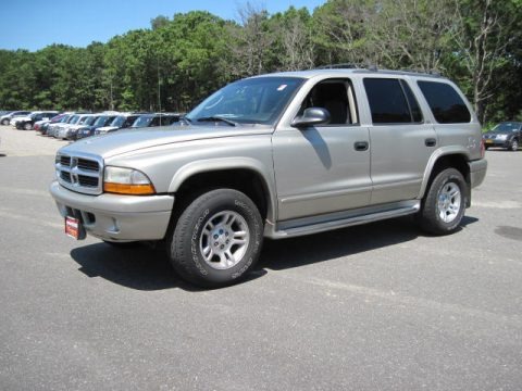 Light Almond Pearl Metallic 2002 Dodge Durango SLT 4x4
