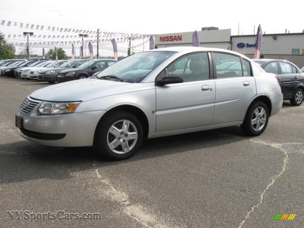 2006 Saturn Ion 2 Sedan In Silver Nickel 123407 Nysportscars 2006 Ion 2 Sedan Silver Nickel Gray Photo 1