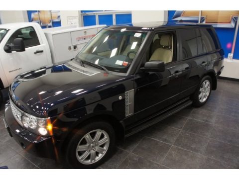 Buckingham Blue Metallic 2008 Land Rover Range Rover V8 HSE Buckingham Blue Metallic 2008 Land Rover Range Rover V8 HSE
