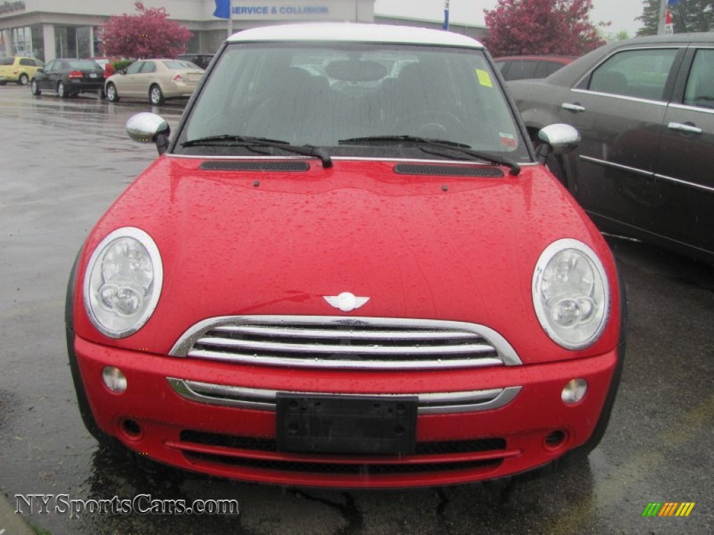 2006 Cooper Hardtop - Chili Red / Space Gray/Panther Black photo #6