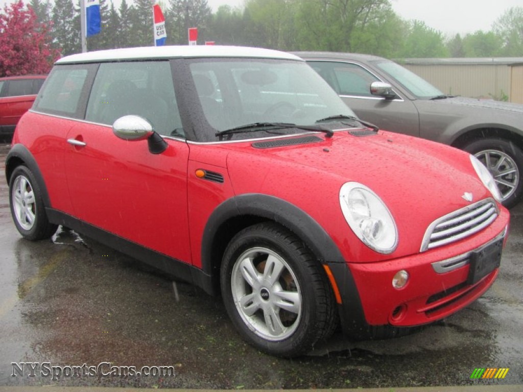 2006 Cooper Hardtop - Chili Red / Space Gray/Panther Black photo #7