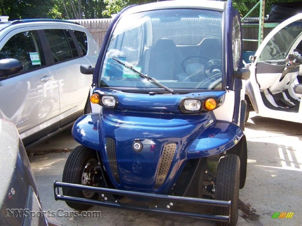 2009 e eS Short Back Utility Electric Car - Ocean Sapphire Blue Metallic / Dark Gray photo #9