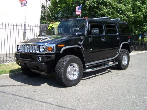 Black 2007 Hummer H2 SUV