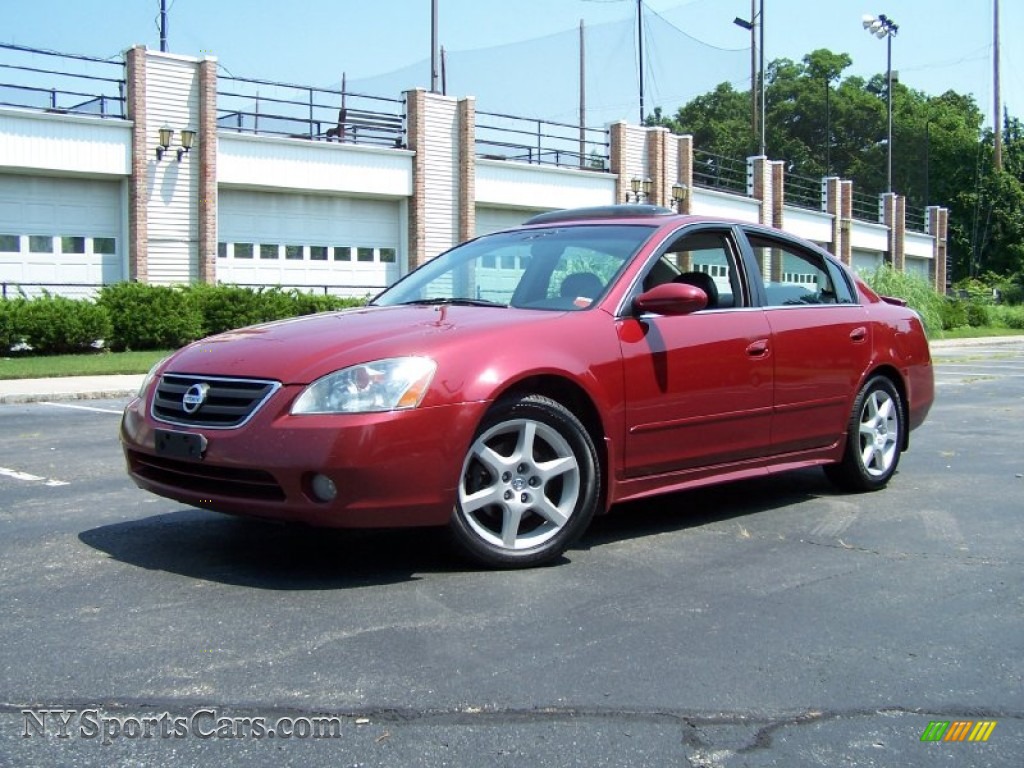 Sonoma Sunset Red / Charcoal Nissan Altima 3.5 SE