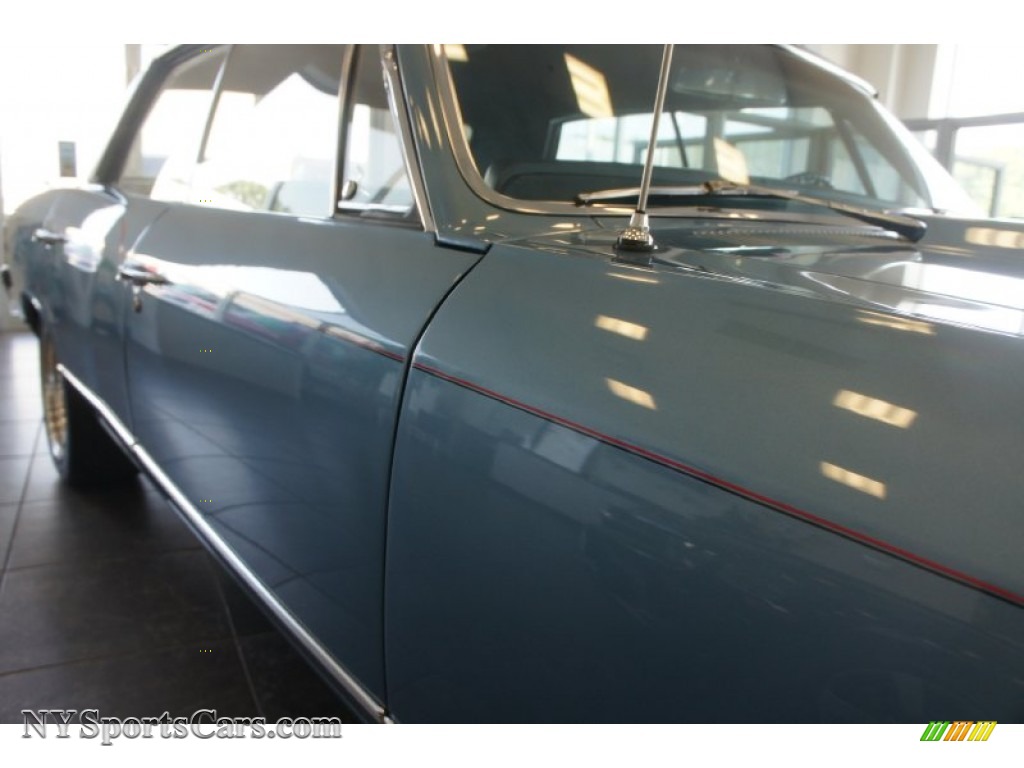 1967 Chevelle Malibu Sedan - Nantucket Blue Metallic / Medium Blue photo #10