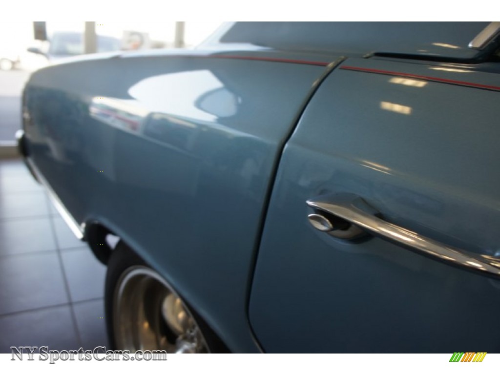 1967 Chevelle Malibu Sedan - Nantucket Blue Metallic / Medium Blue photo #12