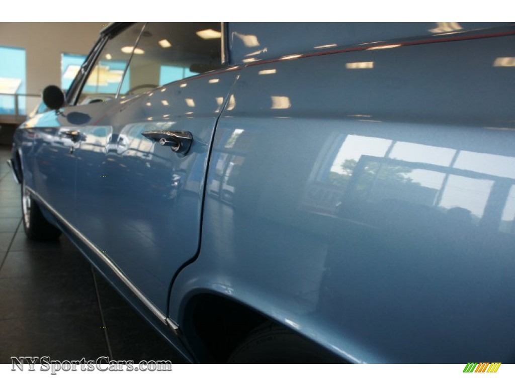 1967 Chevelle Malibu Sedan - Nantucket Blue Metallic / Medium Blue photo #19