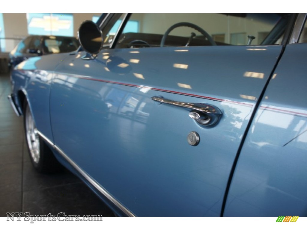 1967 Chevelle Malibu Sedan - Nantucket Blue Metallic / Medium Blue photo #20