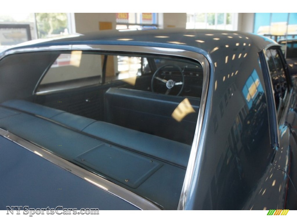 1967 Chevelle Malibu Sedan - Nantucket Blue Metallic / Medium Blue photo #32