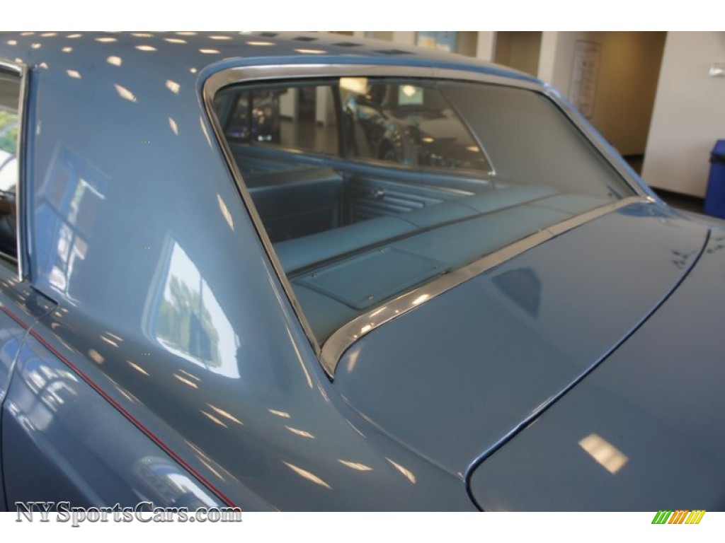 1967 Chevelle Malibu Sedan - Nantucket Blue Metallic / Medium Blue photo #33