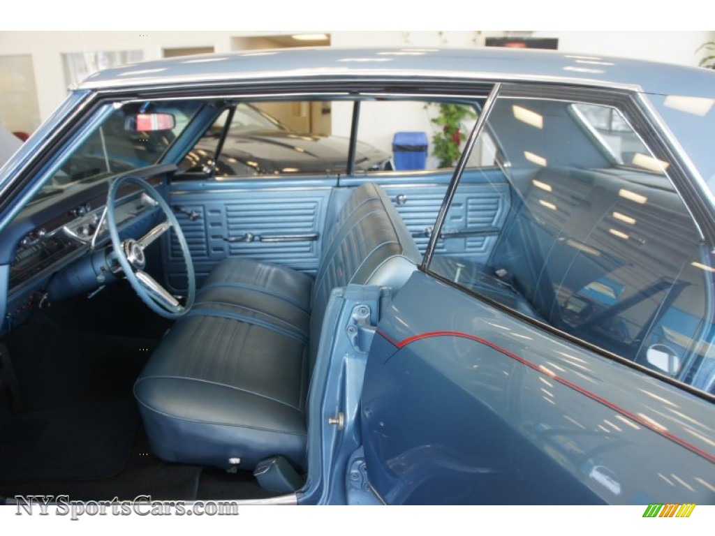 1967 Chevelle Malibu Sedan - Nantucket Blue Metallic / Medium Blue photo #38