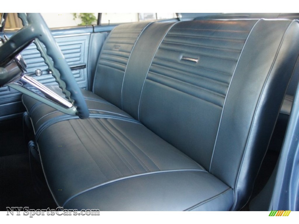1967 Chevelle Malibu Sedan - Nantucket Blue Metallic / Medium Blue photo #40