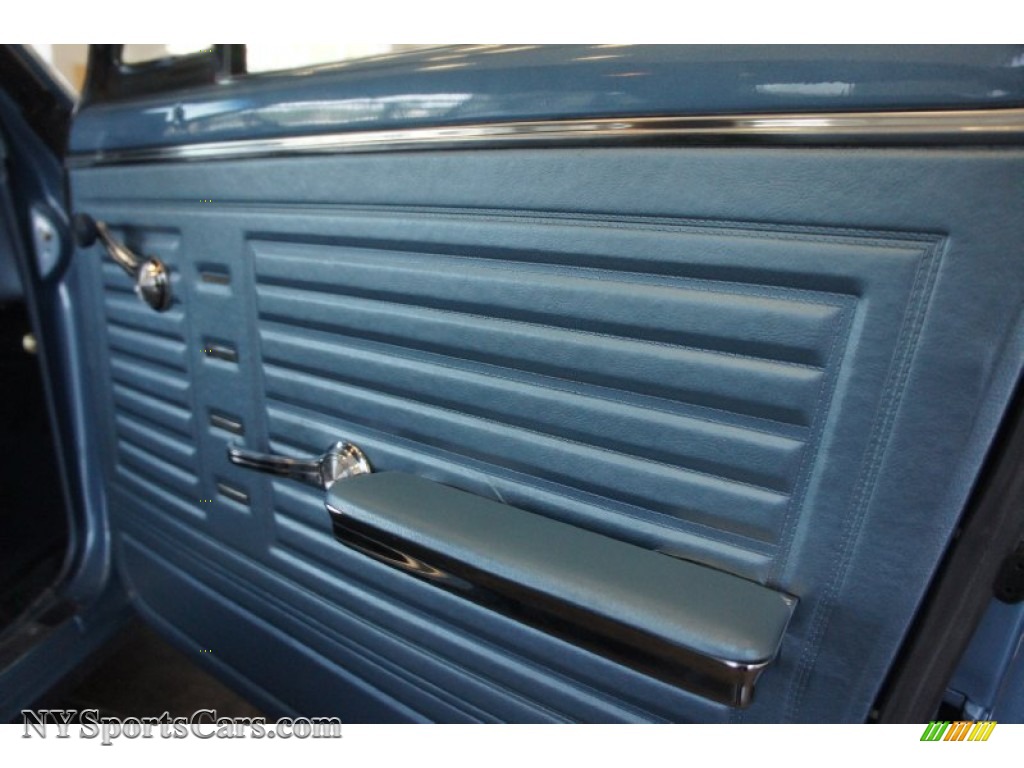 1967 Chevelle Malibu Sedan - Nantucket Blue Metallic / Medium Blue photo #51