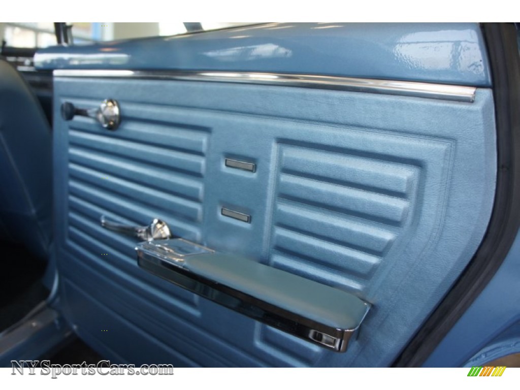 1967 Chevelle Malibu Sedan - Nantucket Blue Metallic / Medium Blue photo #55