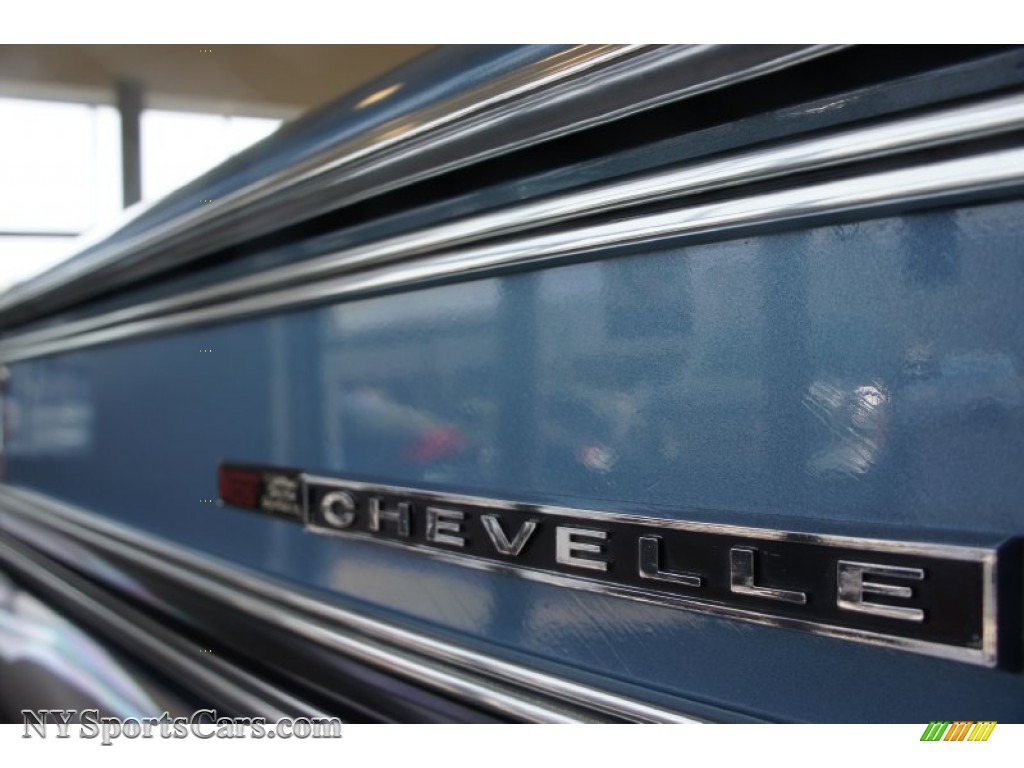 1967 Chevelle Malibu Sedan - Nantucket Blue Metallic / Medium Blue photo #85
