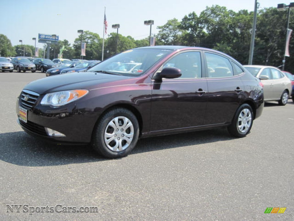 2009 Hyundai Elantra Gls Sedan In Purple Rain 756292