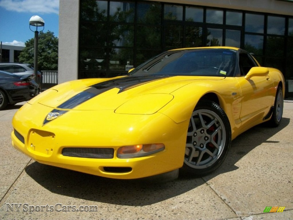 2003 Chevrolet Corvette Z06 in Millenium Yellow - 103092 ... 2003 Chevrolet Corvette Z06 in Millenium Yellow - 103092 ...