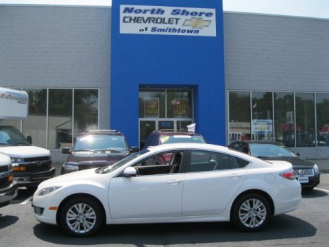 Performance White 2010 Mazda MAZDA6 i Touring Sedan Performance White 2010 Mazda MAZDA6 i Touring Sedan