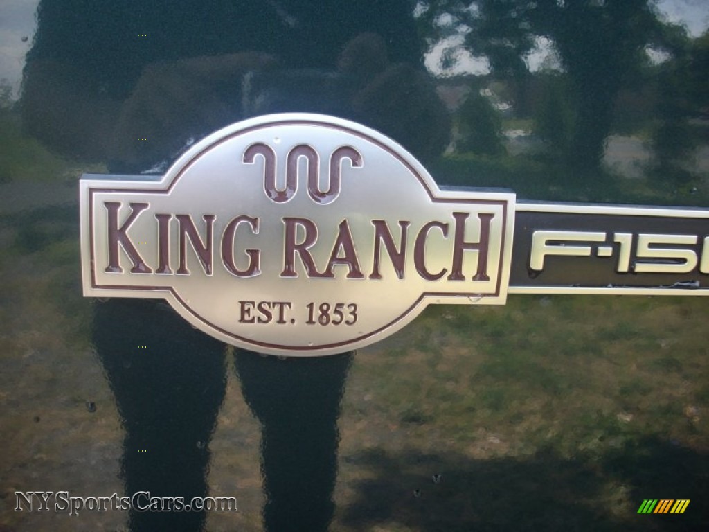 2007 F150 King Ranch SuperCrew 4x4 - Forest Green Metallic / Castano Brown Leather photo #8