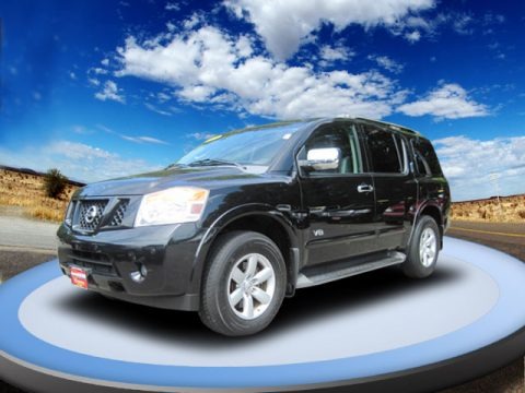 Galaxy Black 2008 Nissan Armada SE 4x4