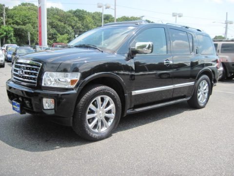 Liquid Onyx Black 2008 Infiniti QX 56 4WD Liquid Onyx Black 2008 Infiniti QX 56 4WD