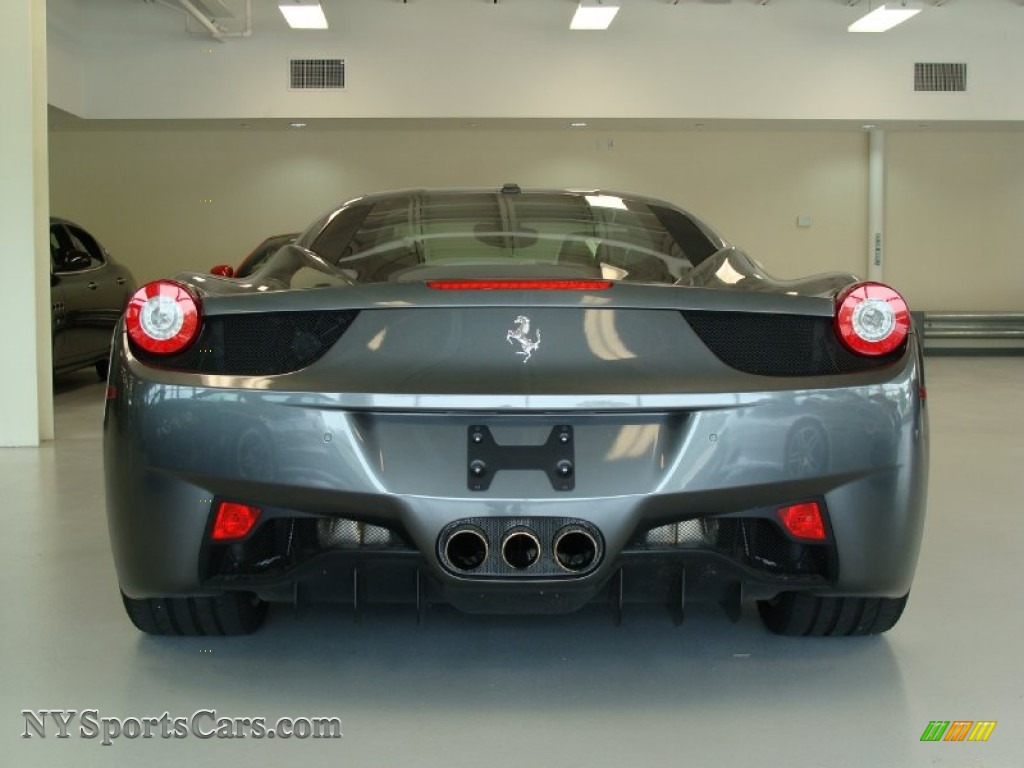 2010 Ferrari 458 Italia In Grigio Silverstone Dark Grey Metallic