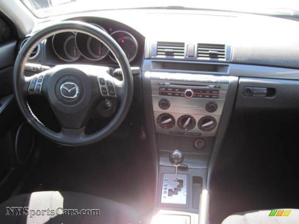 2008 MAZDA3 s Touring Hatchback - Crystal White Pearl Mica / Black photo #5
