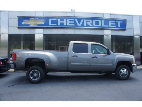 Graystone Metallic 2008 Chevrolet Silverado 3500HD LTZ Crew Cab 4x4 Dually Graystone Metallic 2008 Chevrolet Silverado 3500HD LTZ Crew Cab 4x4 Dually