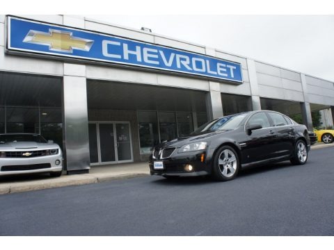 Panther Black 2009 Pontiac G8 GT