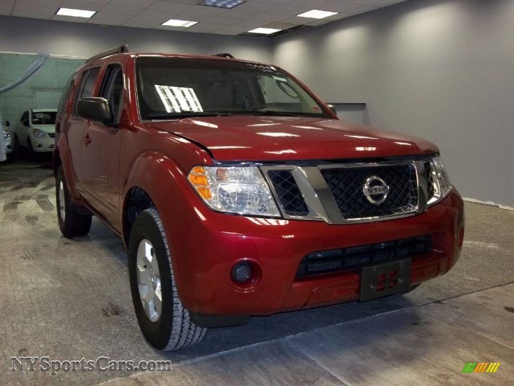 2008 Nissan Pathfinder S 4x4 in Red Brawn photo #8 ... 2008 Nissan Pathfinder S 4x4 in Red Brawn photo #8 ...
