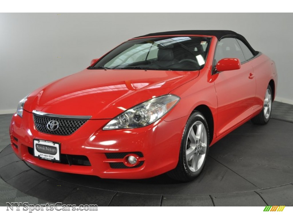 2008 red toyota solara convertible for sale #4