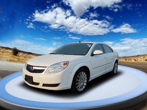 Cream White 2008 Saturn Aura XE 3.5 Cream White 2008 Saturn Aura XE 3.5